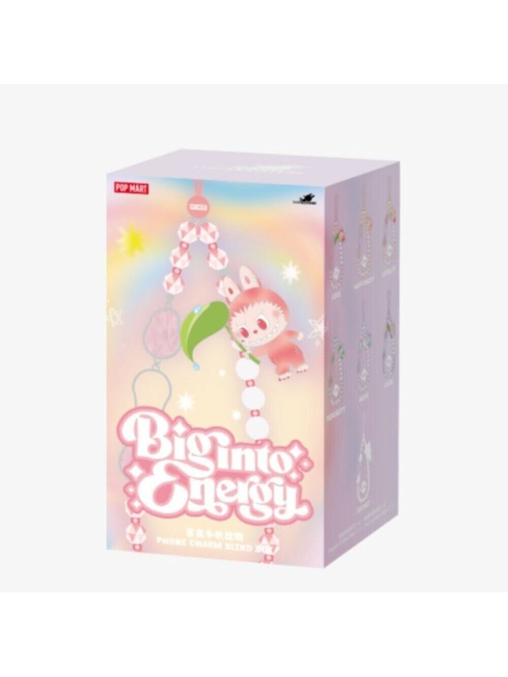 PopMart Labubu Big into Energy Phone Charm or PURSE CHARM -- Sealed Blind Box